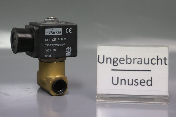 Parker VE146.3KV G3116-ZB14 Magnetventil 14W 3-10bar/DC-AC 4,5mm Unused
