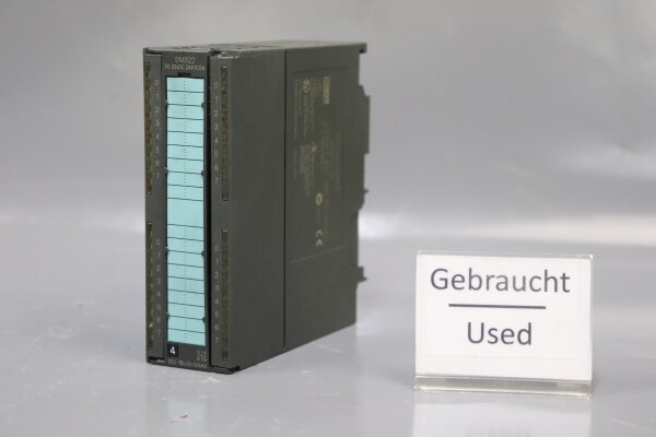 Siemens Simatic S7 6ES7 322-1BL00-0AA0 SM322 32x24VDC 0,5A E-Stand:7 Tested Used