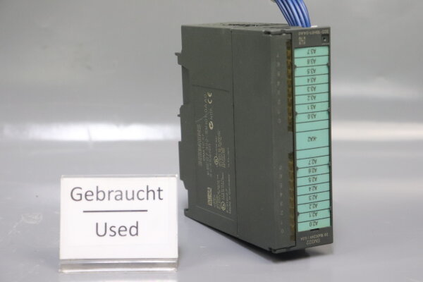 Siemens SIMATIC S7 6ES7 322-1BH01-0AA0 SM322 16x24VDC 0,5A E-Stand:7 Tested Used