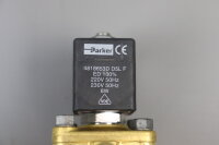 Parker 221G1603-4818653D D5L F Magnetventil 8W 10bar 15mm 50Hz 220-230V Unused