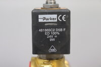Parker 322K4606 G0519-481865C2 D5B F Magnetventil 9W 24V 12bar 18mm Unused
