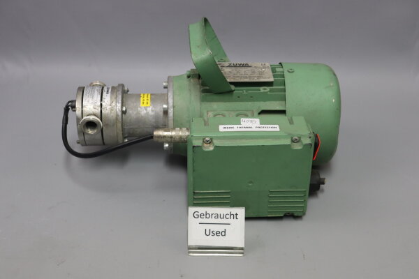 ZUWA EM 71a.234-EM712003404 Elektromotor + ZUWA Nirostar/V 2000-A/PT Pumpe used