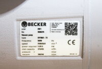 Becker SV700/2-73 3586378 Seitenkanelverdichter 375 m3/h...