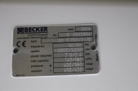 BECKER SV 5.250/2-10 Seitenkanalverdichter 140/180m&sup3;/h 2/2,4KW 50/60Hz Unused