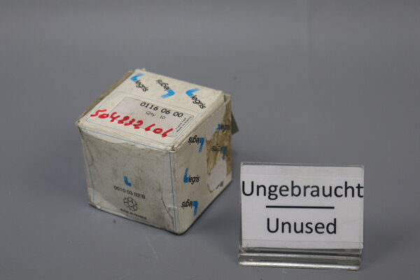 Legris 0116 06 00 Klemmverschraubung Messing 10 St&uuml;ck 01160600 Unused OVP
