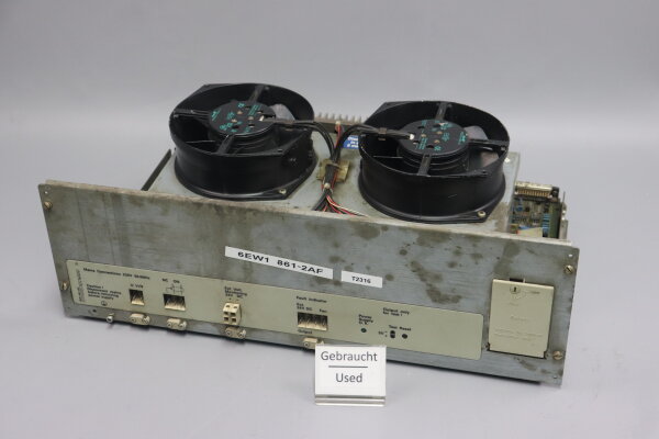 Siemens Sinumerik 880 6EW1861-2AF 6EW1 861-2AF Einbau-Stromversorgung used