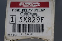 Dayton 5X829F Zeitrelais 1,8-180s 120VAC 50/60Hz Unused OVP