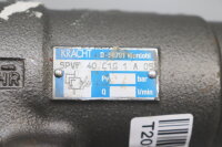 Kracht SPVF 40 C1G 1 A 05 SPVF40C1G1A05 Druckbegrenzungsventil unused