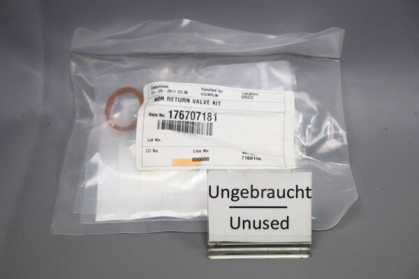 Alfa Laval Non Return Valve Kit 176707181 Unused
