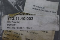 ABB 3x / 3 pieces 518478 82 Friciton Pad unused