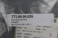 Alfa Laval 8x / 8 pieces 543446 02 rechteckige Ringe unused