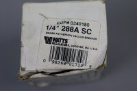 WATTS 1/4 288A SC Anti-Siphon Vacuum Breaker 125psi...