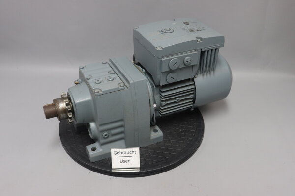 SEW Eurodrive R47 DT71D4/BMG/MM03/KPF6 Getriebemotor 0.075/0.37 kW used