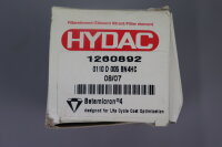 HYDAC 0110D005 BN4HC Hydraulikfilter Filterelement 1260892 G/AH-A Unused OVP