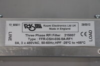 Rasmi Electronics FFR-CSH-036-8A-RF1 3 Phasen RFI Filter...