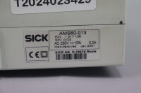 SICK AMS60-013 Anschlußmodul 1017139 230VAC 0,2A Used