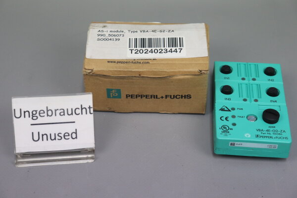 Pepperl+Fuchs AS-Interface VBA-4E-G2-ZA Sensormodul 115086 Unused OVP