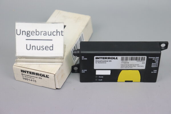 Interroll Drive Control 20 f&uuml;r Rollerdrive 1001415 24 VDC Unused OVP