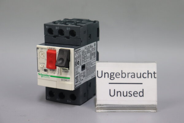 Schneider Electric GV2ME07 Motorschutzschalter 034307 1,6-2,5A 690V Unused