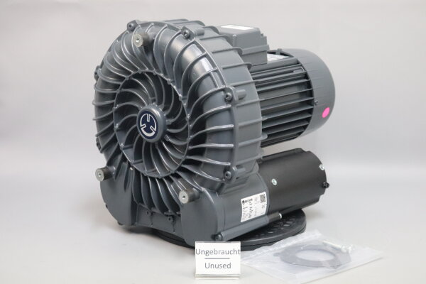 Becker SV200/2 Seitenkanal Vakuumpumpe 90/110 m&sup3;/h  1,1 kW Unused