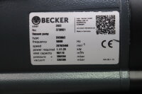 Becker SV200/2 Seitenkanal Vakuumpumpe 90/110 m³/h...
