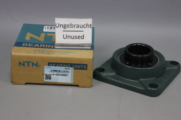 NTN M-UCF208D1 Flanschlagereinheit viereckig Unused OVP