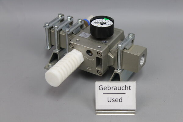SMC EAV4000-F04-5Y0-Q Magnetventil 24VDC 0,2-1MPa Used