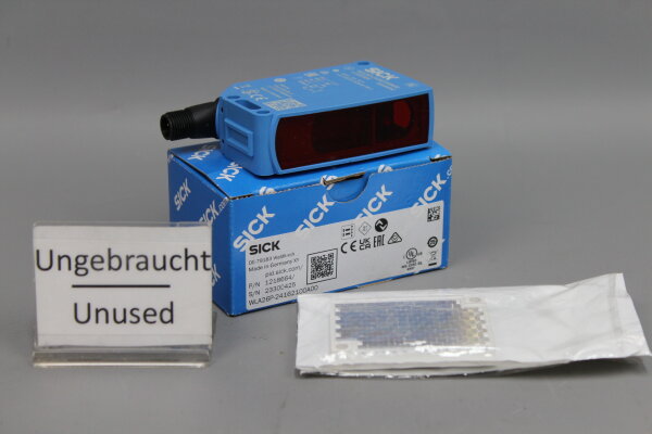 SICK WLA26P-24162100A00 Reflexions-Lichtschranke 1218664 10-30VDC Unused OVP