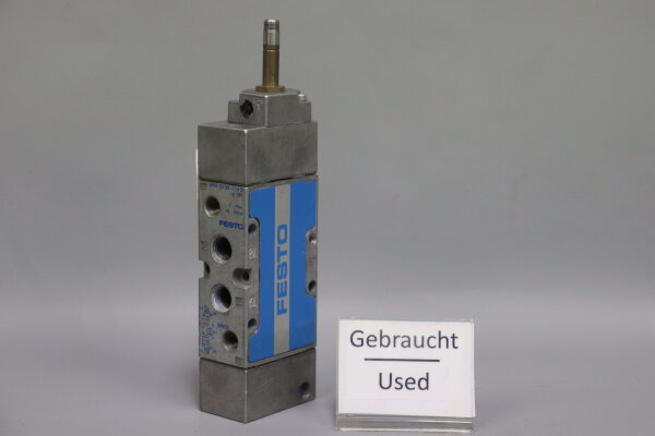 FESTO MFH-5/3G-1/4-B Magnetventil 19787 3-10bar 44-145psi Used