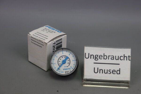 Festo MAP-40-6-1/8-EN Pr&auml;zisionsmanometer 161127 Serie F0 1bar Unused OVP