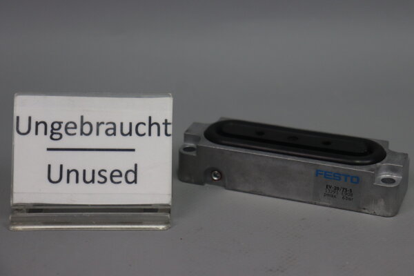 FESTO EV-20/75-5 Spannmodul 13291 6bar Hub:5mm Spannfl&auml;che:20x75 Unused