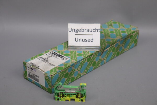 Phoenix Contact ST 4-PE Schutzleiterklemme 3031380 44xSt&uuml;cke Unused