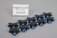 10x Festo QST-8-6-50 T-Steckverbindung 130821 Unused