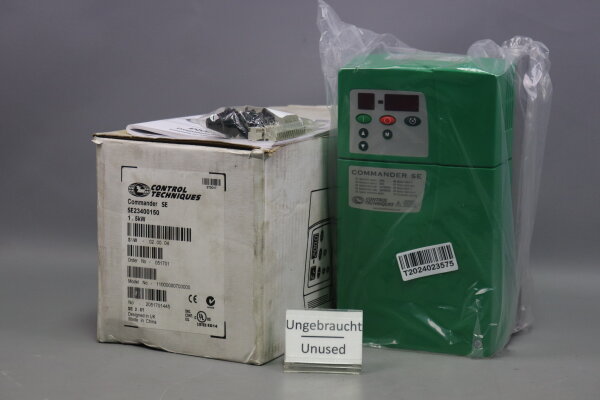 Control Techniques SE23400150 Commander SE 2.5T 1,5KW 50/60Hz Unused OVP