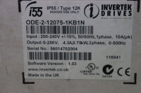 INVERTEK DRIVES ODE-2-12075-1KB1N OPTIDRIVE 0,75KW Unused...