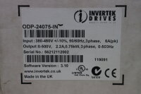 INVERTEK DRIVES ODP-24075-IN OPTIDRIVE 0,75KW 500Hz...
