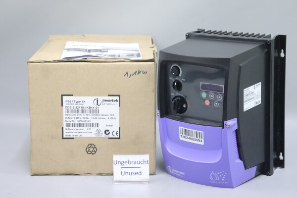 Invertek Drives ODE-2-22110-1KB4Y-01 Wechselrichter Typ 4X 1,1KW Unused OVP