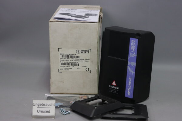 INVERTEK DRIVES OPC-1-14150-3KA1N OPTIDRIVE 1,5KW 500Hz Unused OVP