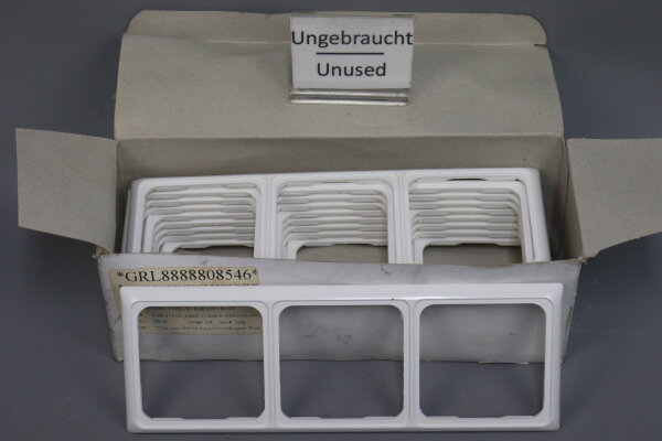 Honeywell PEHA D 80.573.02 Kombi-Rahmen 3-fach reinweiss 10xSt&uuml;cke Unused OVP