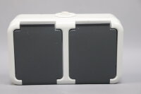 Peha D 6632 WAB AP-Dual-Outlets-SCHUKO 5 Pieces Unused OVP