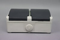 Wandsteckdose WD Polo EF602G DubbelDubbel TBT 810020 2300W 230V 5xSt&uuml;cke Unused