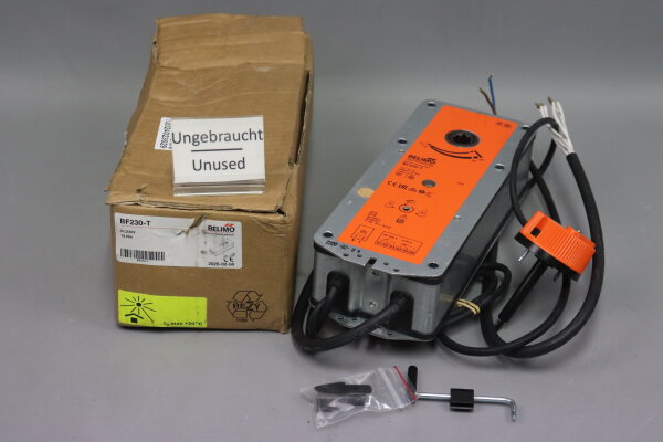BELIMO BF230-T Brandschutzklappenantrieb 230VAC 50/60Hz 8,5/3W 11VA Unused OVP