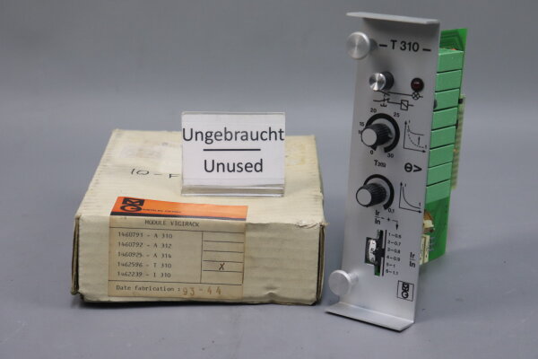 Merlin Gerin T310 VIGIRACK &Uuml;berstromschutzrelais 1462596 1462594 Unused OVP