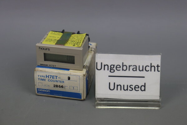Omron H7ET-B Zeitrelais 2864 Unused OVP