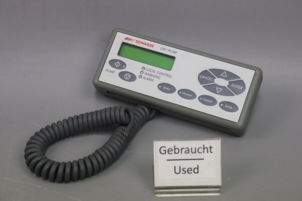 BOC Edwards 5WAY XLR PLUG Pump Display Terminal D37280700 24V Used