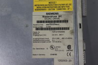 Siemens 6SE7016-0TP50-Z Masterdrives Frequency Converter MC Z=K80 E:B Defective