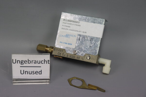 Johnson Controls PY-1700-3050 PILOT-POSITIONIERER Unused