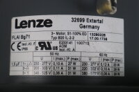 Lenze MDFMARS071-12C1C Servomotor + FLAI Bg71 B20 IL-2-2 L&uuml;fter Used