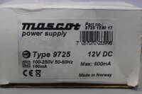 Mascot JAY Electronique 9725 UBCU Netzteil Ladeger&auml;t 100-250V 12VDC Unused OVP