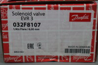 Danfoss 032F8107 Magnetvenitl EVR3 Bördel 1/4in...